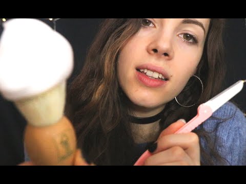 ASMR Relaxing Men's Shave - Personal Attention