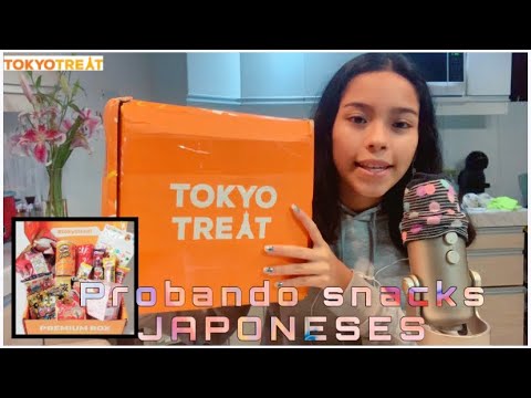 ASMR Probando snacks y dulces  JAPONESES de Tokyo Treat