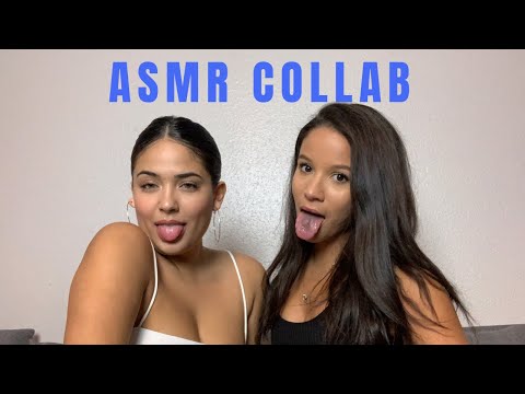 ASMR | Relaxing Q&A ft. LoveLena ASMR (whispers, tapping & more 💤)