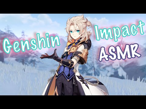 [ASMR] Genshin Impact Letsplay ❄️ Albedo Event ❄️ Shadows Amidst Snowstorms ( Pt 1)