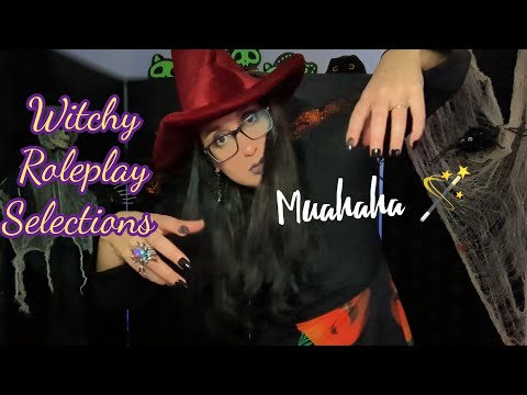ASMR Halloween Menagerie 🎃🪄 (Collection of Spooky & Fun ASMR Roleplays)