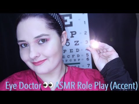 Eye Doctor 👀 ASMR Role Play (English Accent) [RP MONTH]