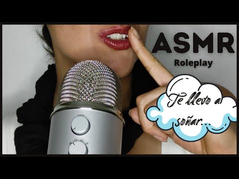 Te llevo a SOÑAR... ✈😴 | Roleplay | ASMR en español | ASMR Kat