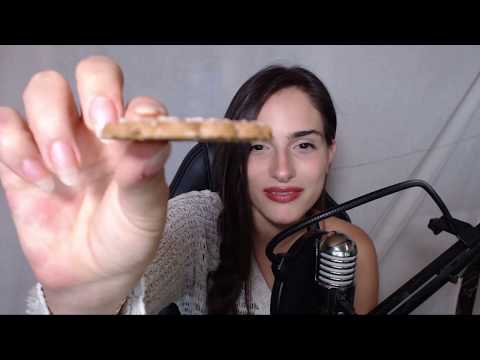 ASMR Biscuits and smile :)
