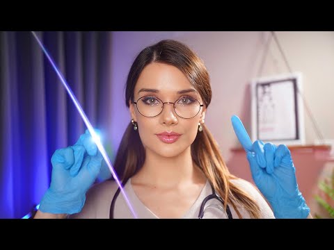 ASMR Eye Exam, Realistic First Person, Orbital Cranial Nerve, Doctor Roleplay