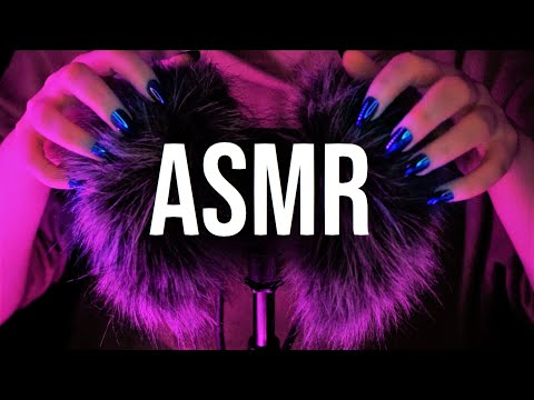 ASMR | fluffy head massage & scalp scratching - no talking, binaural