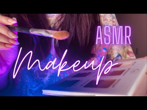 ASMR: Fazendo sua maquiagem DELICADAMENTE