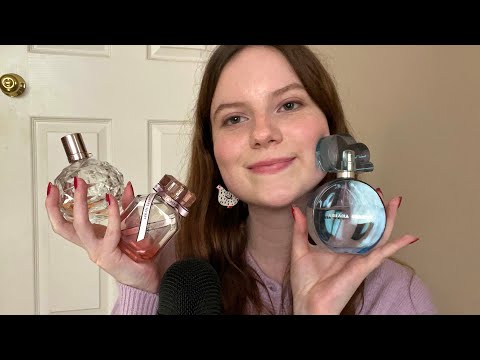 ASMR Perfume Collection (Close Whispers, Tapping, and Liquid Sounds) ✧