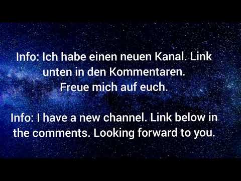 Info: Neuer YouTube Kanal - New YouTube Channel