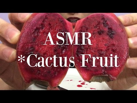 ASMR Lets try CACTUS FRUIT (EATING SOUND) | SAS-ASMR