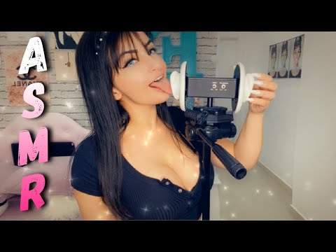 ASMR ~Ear Eating~ Intense Mouth Sounds - Asmr comendo orelha 3DIO