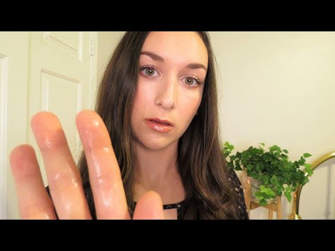 ASMR Custom Facial 💛 | personal attention | lid sounds | candle