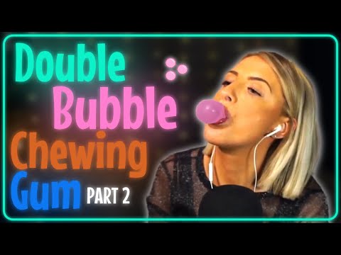 [ASMR] Bubble Dubble Chewing Gum | Gum Chewing Sounds !!