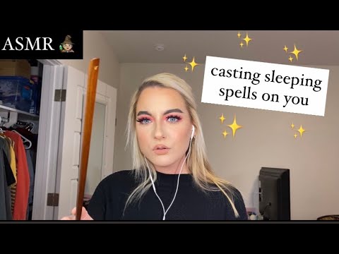 ASMR | casting sleeping spells on you