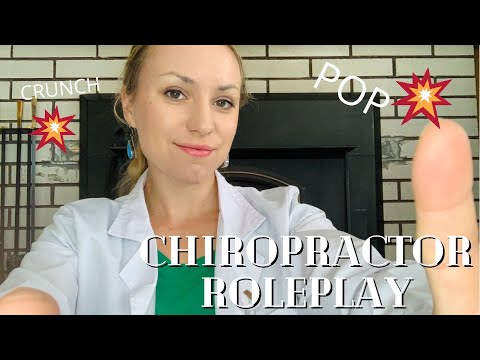 CHIROPRACTOR ROLEPLAY ASMR | Whispered Roleplay ASMR | Chiropractor Cracks Your Back Roleplay ASMR