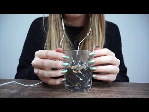 ASMR New trigger - Matches in a glass of water