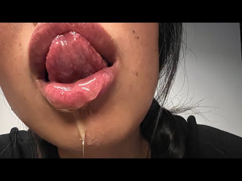 Licking Slime candy off my fingers | no talking just licking 👅