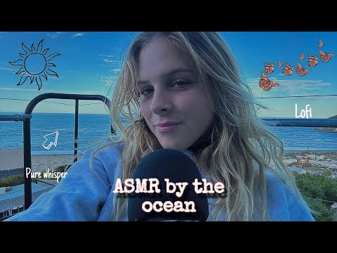 ASMR {Lofi} By the Ocean 🌊 Whisper