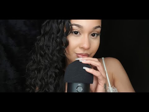 ASMR May I Touch You? |Personal Attention, Hair Stroking and Tingly Mouth Sounds ♡