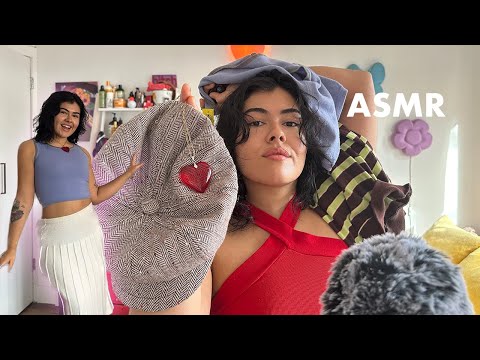 ASMR | Thrift Haul and Try-on