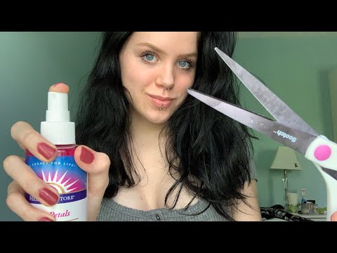 ASMR RELAXING HAIRCUT AND PERSONAL ATTENTION 💌 ft. scissors, hand movements, + scalp massage