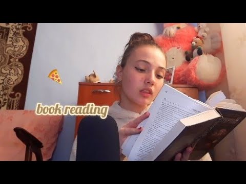 АСМР| чтение книги| близкий шепот| ASMR | reading a book | close whisper |