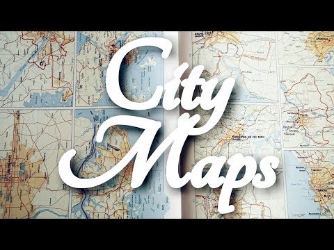 ASMR Maps of Cities around the World