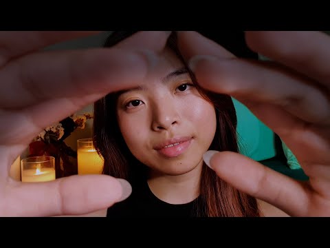 ASMR Sweeping My Hands Over You As It Goes Dark 🌦️ Comforting Whispers with Soft Ambient Sounds
