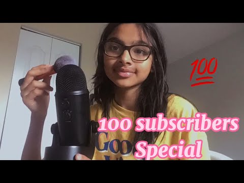 ASMR | 100 SUBSCRIBERS SPECIAL 🎉✨