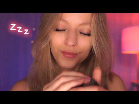 ASMR Let Me Make You Sleepy & Relaxed (Bassy Breathing, Blowing, Scratching & Mesmerizing Visuals)
