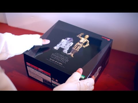 [ASMR] Star Wars #2 : UNBOXING R2D2 & C-3PO 1/10 scale Figures - NO TALKING