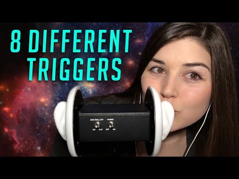 3DIO ASMR - 8 Various Triggers (Brushing, Hand Sounds, Foam & More!)