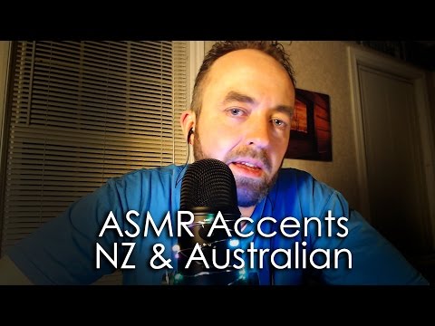 Accent TAG. Australian & New Zealand  ~ Scottish ASMR Muzz ~
