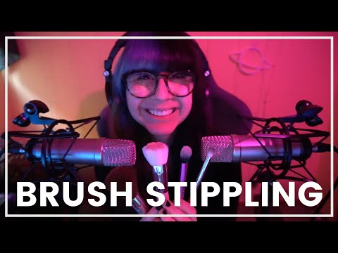 ASMR // Brush Stippling
