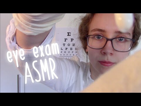 ASMR || Eye Examination role-play (soft spoken) 👁👩‍⚕️
