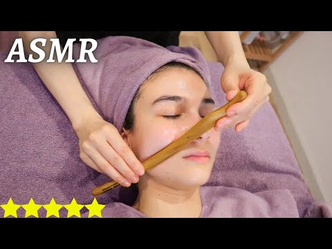 ASMR Power Tree Face Massage by Japanese Pro