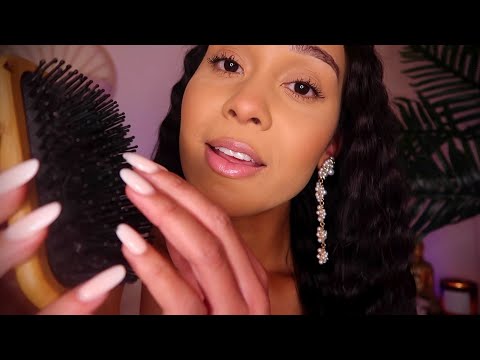 ASMR Relaxing Scalp Treatment 🌱Scalp Massage, Hair Mask, Hair Wash Roleplay With Layered Sounds