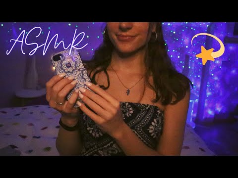 ASMR for Charity | Tapping on my iPhone & Phonecases