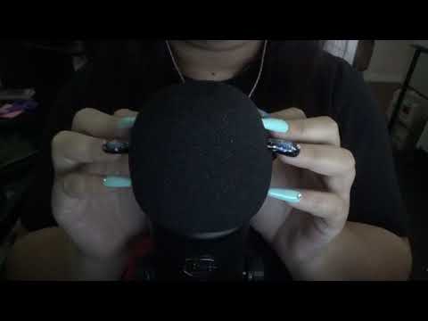 ASMR| Blue Yeti | Mic Scratching and Tapping
