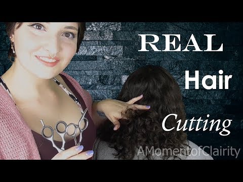 [ASMR] REAL HAIRCUT Scissor Snips & Head Scratches | No Talking