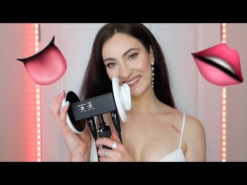 ASMR Tongue Fluttering, Ear Licking, Mic Blowing and More Mouth Sounds