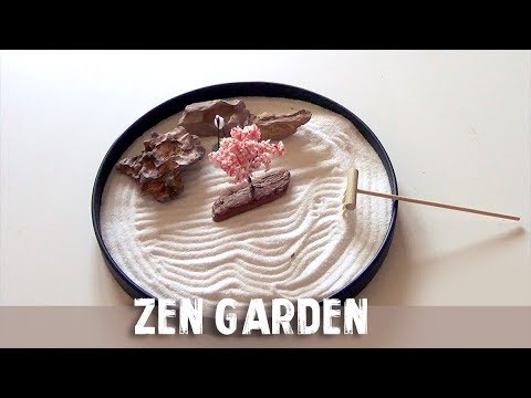 ASMR ICNBUYS Zen garden | Sand Sounds | No talking | Evolet ASMR