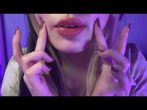 ASMR Up-Close Personal Attention (hand movements, brushing, plucking)