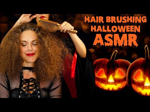 Special ASMR Halloween Hair Brushing w/ Corrina Rachel & Courtney