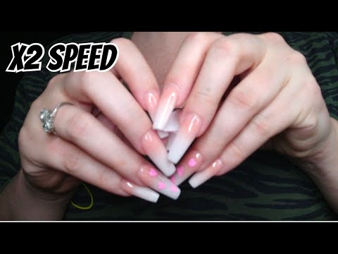 ASMR | NAIL TAPPING X2 SPEED