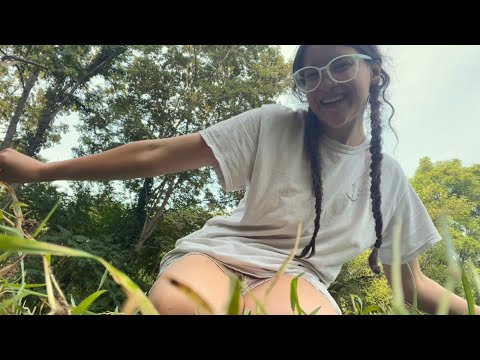 Asmr~Grass Sounds, Spit painting, Animal noises, Hand & Mouth sounds..