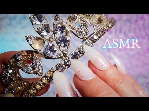 ASMR Tapping and scratching - plastic and glass