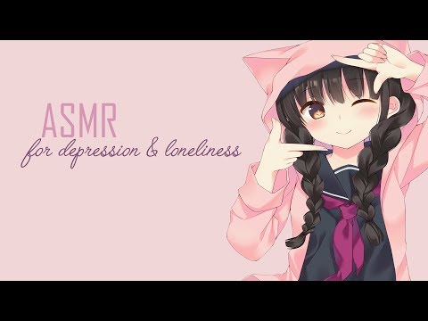 ASMR For Depression, Loneliness & Comfort [Fluffy Mic] [Tapping] [Softly Spoken]