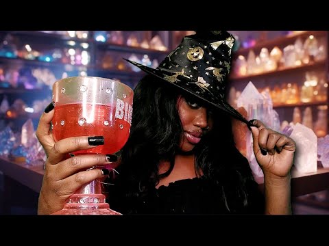 ASMR| Strange Witch Gives You Skin Changing Potion 🧪 Camera Tapping + Layered Sounds