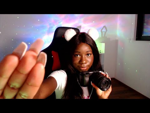 ASMR | Spit Painting You before Photo Shooting📷⚡ (Personal Attention ASMR)